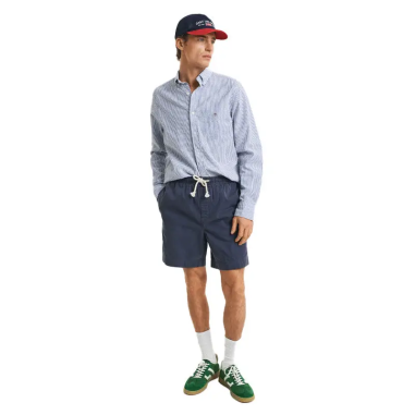 GANT REG SUNFADED DS SHORTS EVENING BLUE - KALHUA