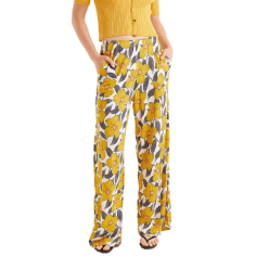 COMPAÑÍA FANTASTICA PANTALÓN LARGO ESTAMPADO FLORA