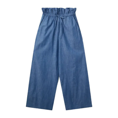 COMPAÑÍA FANTASTICA PANTALÓN PAPERBAG VAQUERO - KALHUA