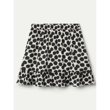 COMPAÑÍA FANTASTICA FALDA CORTA ESTAMPADO TERRAZO