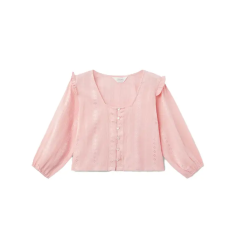 COMPAÑÍA FANTASTICA TOP ESCOTE CUADRADO ROSA - KALHUA