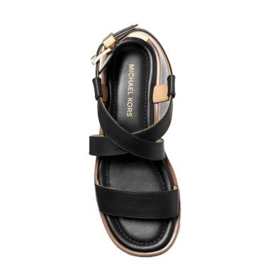 MICHAEL KORS SANDALIA LYNN TIPO ALPARGATA DE PIEL