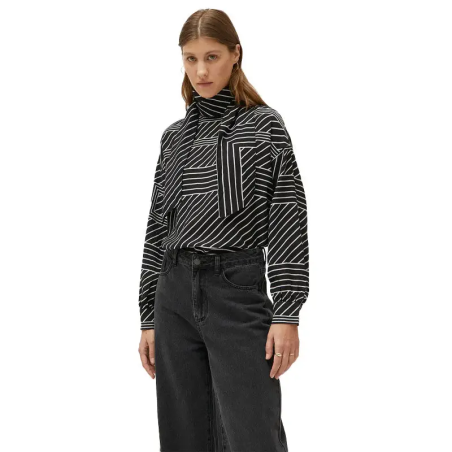 COMPAÑÍA FANTÁSTICA TOP CON FOULARD - KALHUA