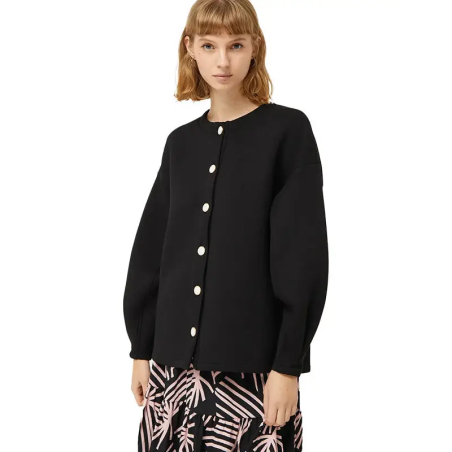 COMPAÑÍA FANTÁSTICA CHAQUETA DE NEOPRENO NEGRA - KALHUA