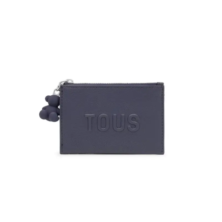 TOUS MONEDERO-TARJETERO BRENDA AZUL MARINO - KALHUA