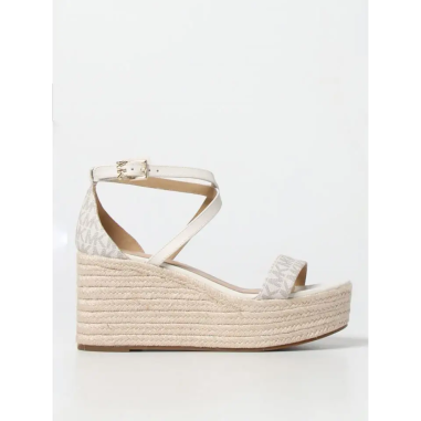 MICHAEL KORS SERENA WEDGE ESPADRILLE VANILLA - KALHUA
