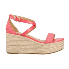 MICHAEL KORS SERENA WEDGE ESPADRILLE GERANIUM - KALHUA
