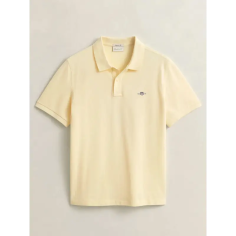Gant Reg Shield Polo Vanila Yellow
