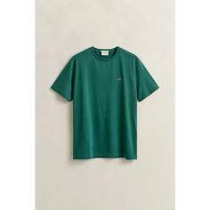 Gant Reg Shield SS TShirt Black Compañía Fantástica