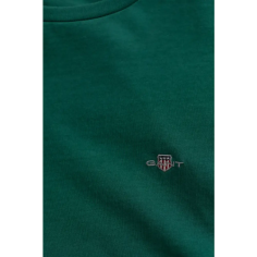 Gant Reg Shield SS TShirt Botanical Hue Verde 2