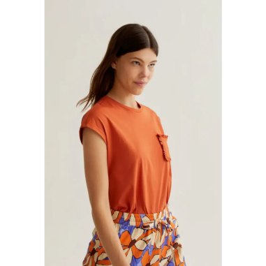 Compañia Fantastica Camiseta Basica Marron