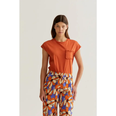 Compañia Fantastica Camiseta Basica Marron