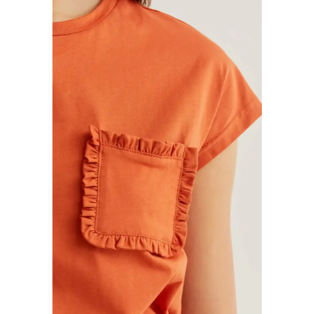 Compañia Fantastica Camiseta Basica Marron