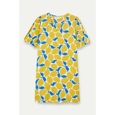 Compañía Fantástica vestido corto textura floral