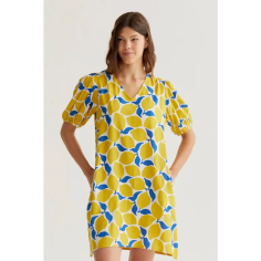 Compañía Fantástica Vestido Corto Estampado Limoncello 2