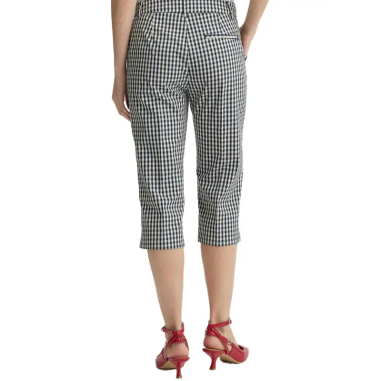 Liu Jo Pants Mic Vichy Bco Blu Liu Jo Pants