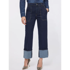 Liu Jo Pantalones Straight Pockets H W Jeans 2
