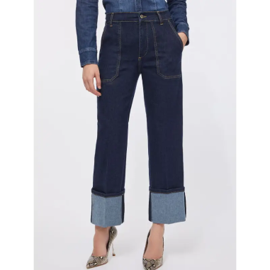 Liu Jo Pantalones Straight Pockets H W Jeans