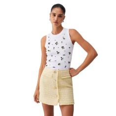 Liu Jo T Shirt Moda Biana Round estampado garden 2