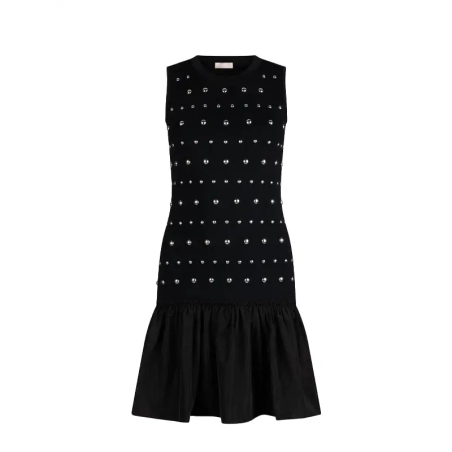 Liu Jo ECS Abito Maglia Black estampado garden