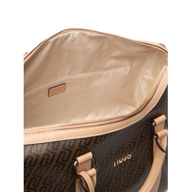 LIU JO L DUFFLE BAG TESTA MORO DK CIPRIA