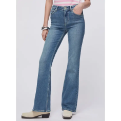 Liu Jo Pants Magic Boot Cut Denim Azul 2