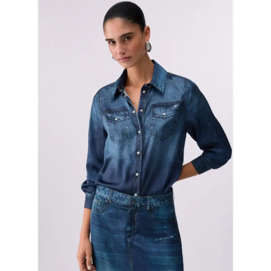 Liu Jo Pants Magic Boot Cut Denim Azul