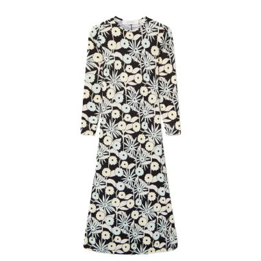 COMPANIA FANTASTICA VESTIDO LARGO CON ESTAMPADO TO 1