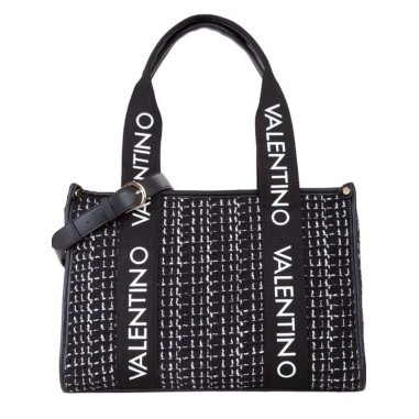 VALENTINO LADYSYNTHETIC BAG CANDLE NERO MULTICOR