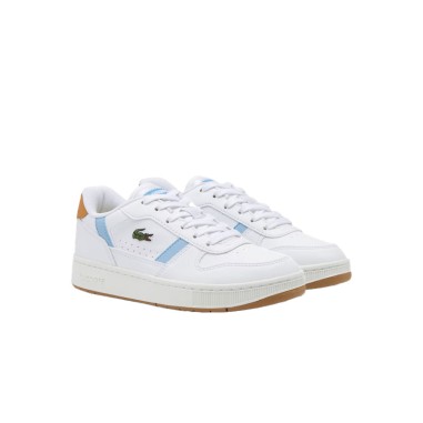 LACOSTE T CLIP SET 225 WHT/LT BLU