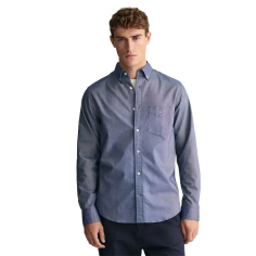 GANT REGULAR CLASSIC OXFRD SHIRT AZUL PERSIAN - KALHUA