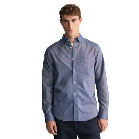 GANT REGULAR CLASSIC OXFRD SHIRT AZUL PERSIAN - KALHUA