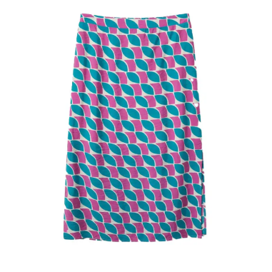 COMPAÑÍA FANTASTICA FALDA MIDI CON ESTAMPADO F - KALHUA