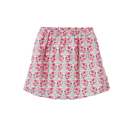 COMPAÑÍA FANTASTICA VESTIDO MIDI ESTAMPADO AQUARIA