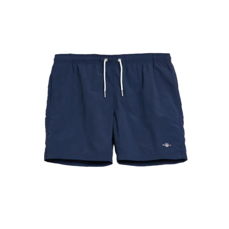 GANT SWIM SHORTS LONG MARINE - KALHUA