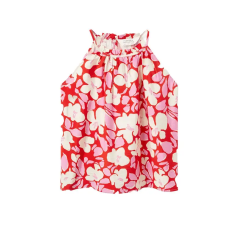 COMPAÑÍA FANTASTICA TOP HALTER ESTAMPADO FLORAL TR