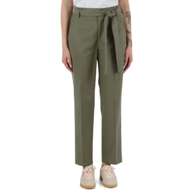 LIU JO PANTS GREEN MOSS - KALHUA