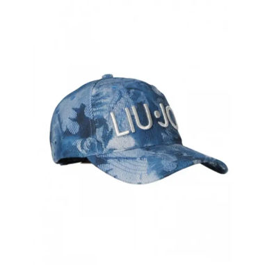 LIU JO HAT DENIM FLOWERS - KALHUA