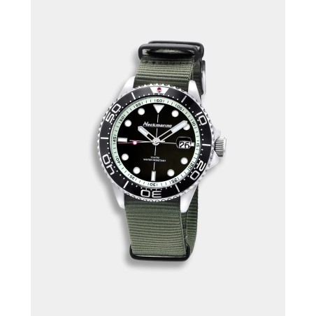 Neckmarine Reloj hombre Cockpit Green