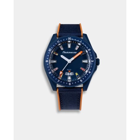 Neckmarine Reloj hombre Coral Reef Blue Orange