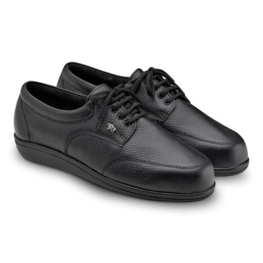 Zapato laboral confort de piel negro
