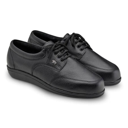 Zapato laboral confort de piel negro