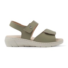 Saguy´s  sandalias kaki 20715ka