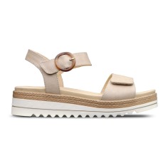 Saguy´s  sandalias beige 20701be