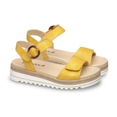 Saguy´s  sandalias amarillas 20701am 2
