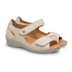 Saguy´s  sandalias beige 20697be 2