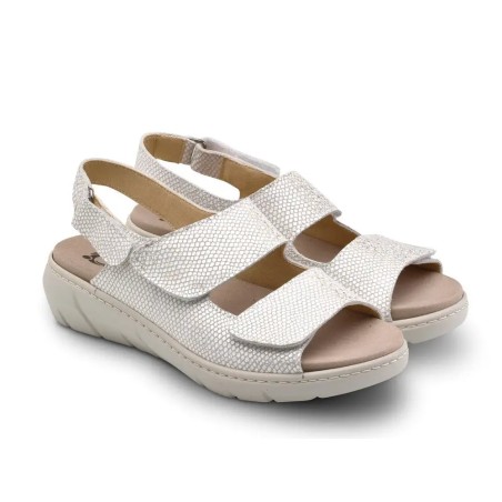 Saguy´s  sandalias beige 20639be