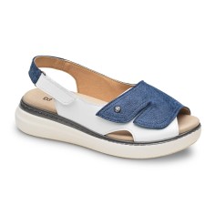 Saguy´s  sandalias azul 0825az