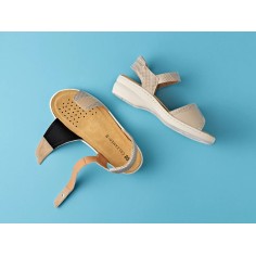 Saguy´s  sandalias beige 0802be 2