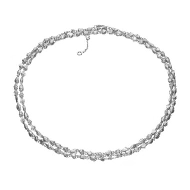 Collar NUGGETS de Plata.